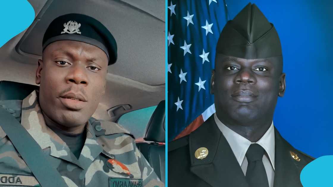 Hanson Okyere Addo, Ghana Armed Forces, US Army, Ghana Army, Soldier, Army graduation.