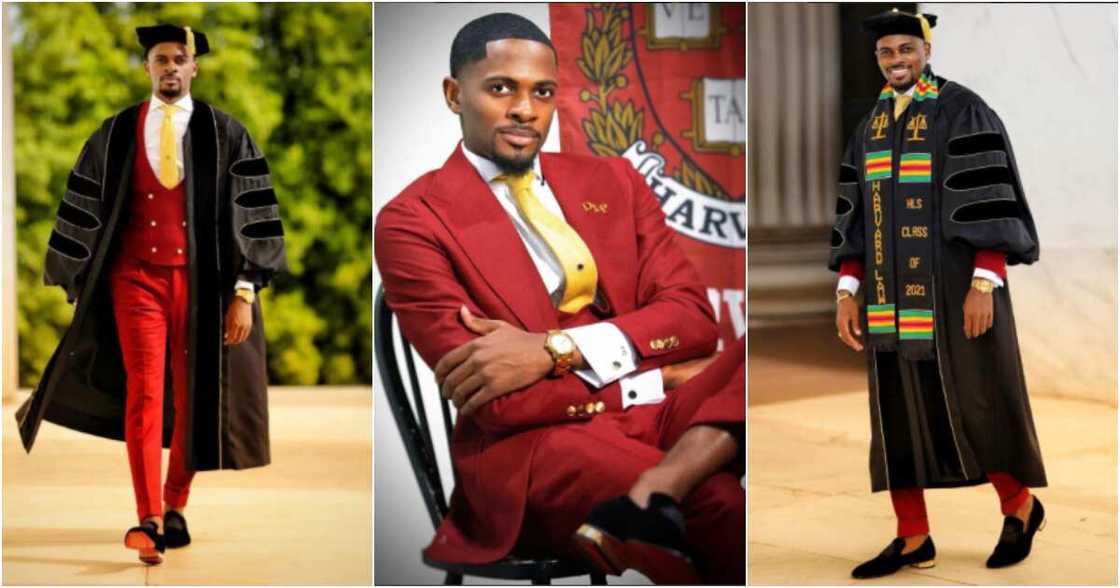 I graduated from Harvard Law School - Black man celebrates earning law degree at 24