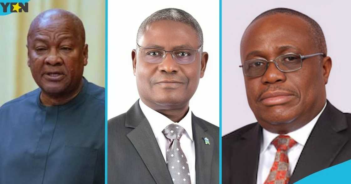 President John Dramani Mahama, Ghana’s Fiscal Council, Dr Emmanuel Oteng Kumah, Prof Patrick Opoku Asuming, Leslie Dwight Mensah, J. Kweku Bedu-Addo, Dr Henry Akpenamawu Kofi Wampah President John Dramani Mahama, Ghana’s Fiscal Council, Dr Emmanuel Oteng Kumah, Prof Patrick Opoku Asuming, Leslie Dwight Mensah, J. Kweku Bedu-Addo, Dr Henry Akpenamawu Kofi Wampah