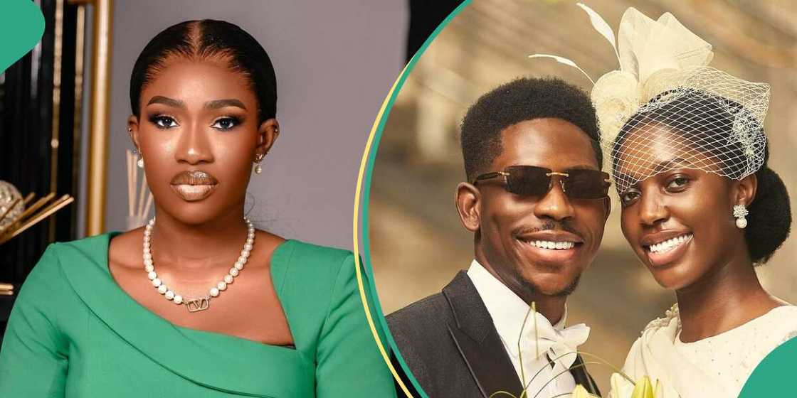 Real Warri Pikin in Ghana for Moses Bliss' wedding. Real Warri Pikin in Ghana for Moses Bliss' wedding.