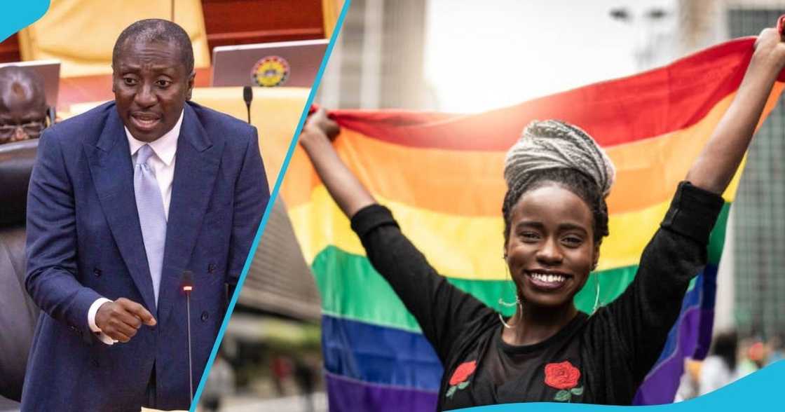 Minority Leader, Alexander Afenyo-Markin, Efutu MP, Ghana’s Anti-LGBTQ+ Bill, criminalising sexual orientation, undermines human rights, democratic principles. Minority Leader, Alexander Afenyo-Markin, Efutu MP, Ghana’s Anti-LGBTQ+ Bill, criminalising sexual orientation, undermines human rights, democratic principles.