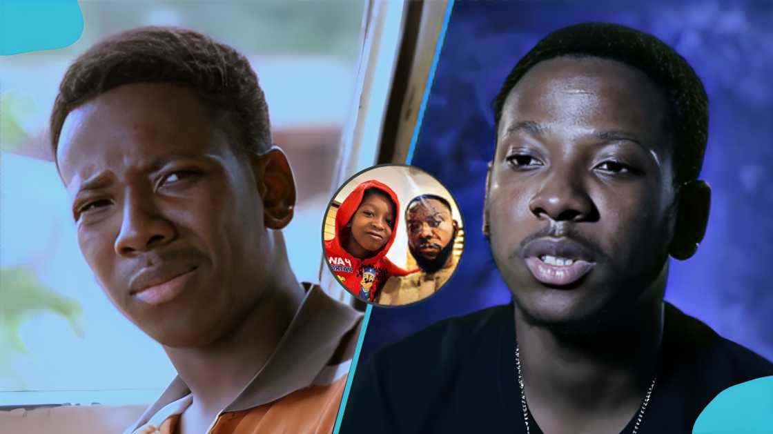 Aarone Adatsi, YOLO, Cyril, son's birthday, little prince, Ghanaian actor, father-son moment, birthday celebration, Ghana youth drama