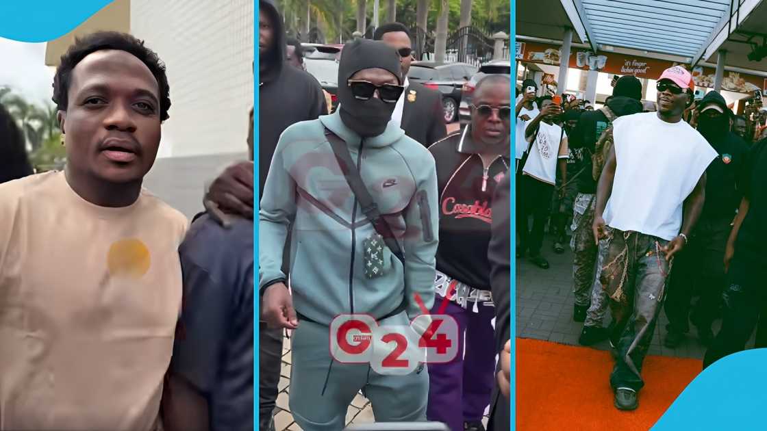 Webkid Afrika bail, Shatta Wale court appearance, Stonebwoy false news case, Ghana cyberbullying arrest, Webkid GH¢100000 bail, Shatta Movement court