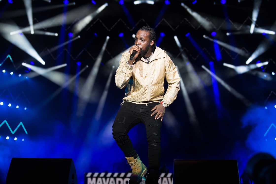 Mavado performs onstage Mavado performs onstage