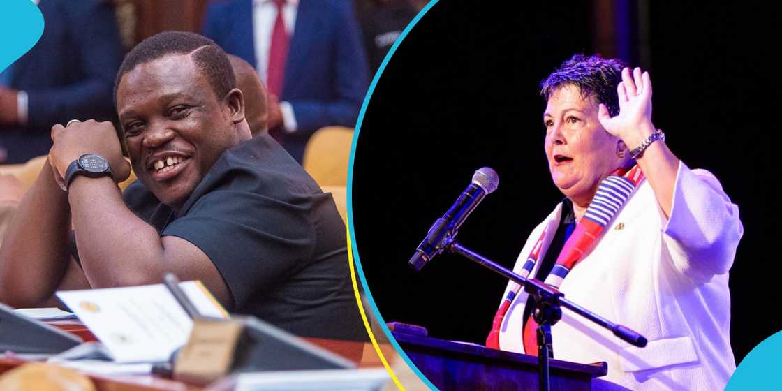 Sam George's Response To US Ambassador Virgina Palmer Sam George's Response To US Ambassador Virgina Palmer