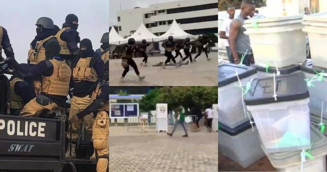 Election 2020: Video of police training to combat ballot box snatchers pop up