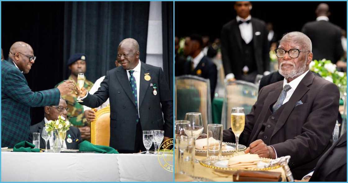 Otumfuo: Asantehene toasts with Freemasons at special banquet held at Manhyia Otumfuo: Asantehene toasts with Freemasons at special banquet held at Manhyia
