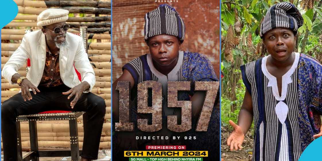 Lil Win ranked his upcoming movie, A Country Called Ghana, higher than Kyekyeku's 1957 Lil Win ranked his upcoming movie, A Country Called Ghana, higher than Kyekyeku's 1957
