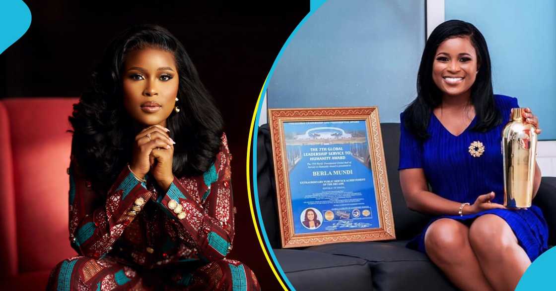 Berla Mundi reacts to old photos of her with Dr UN award Berla Mundi reacts to old photos of her with Dr UN award