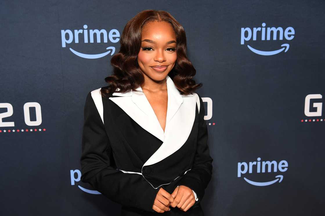 Marsai Martin attends the advanced screening of Amazon's MGM Studios "G20" Marsai Martin attends the advanced screening of Amazon's MGM Studios "G20"