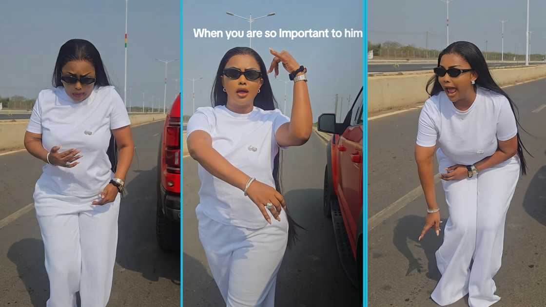 Nana Ama McBrown, Ford Ranger Raptor, Dance videos, TikTok videos Nana Ama McBrown, Ford Ranger Raptor, Dance videos, TikTok videos