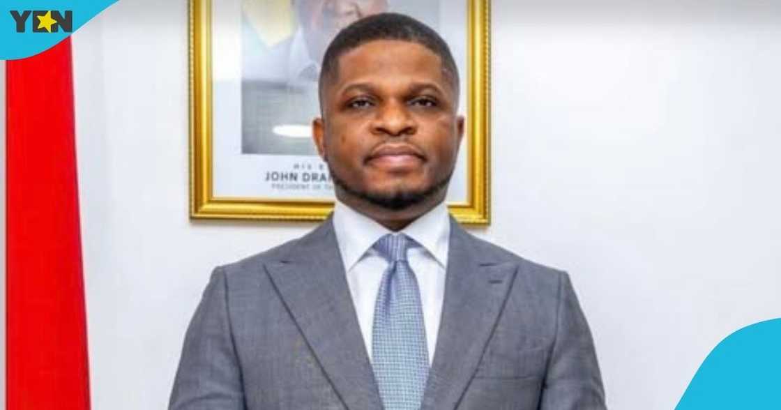 Sammy Gyamfi, Ghana Gold Board, GoldBod, Bank of Ghana, office renovation contract, Stan Dogbe, Deputy Chief of Staff. Sammy Gyamfi, Ghana Gold Board, GoldBod, Bank of Ghana, office renovation contract, Stan Dogbe, Deputy Chief of Staff.