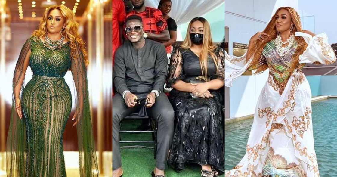 Nina Atala: Asamoah Gyan alleged girlfriend takes over the internet with stunning photo Nina Atala: Asamoah Gyan alleged girlfriend takes over the internet with stunning photo