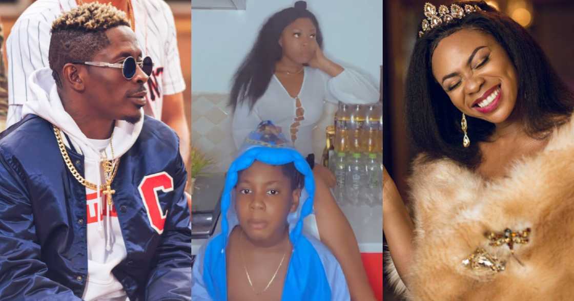 Majesty: Shatta Wale’s son Forgets Script Shooting Advert with Michy; Looks Nervous in new Video Majesty: Shatta Wale’s son Forgets Script Shooting Advert with Michy; Looks Nervous in new Video