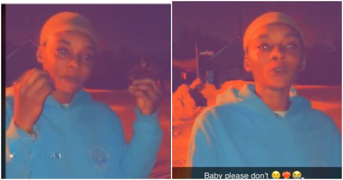 Photo of Ghanaian lady crying over a man Photo of Ghanaian lady crying over a man