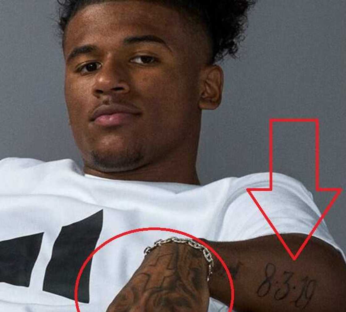 Jalen Green's tattoos Jalen Green's tattoos