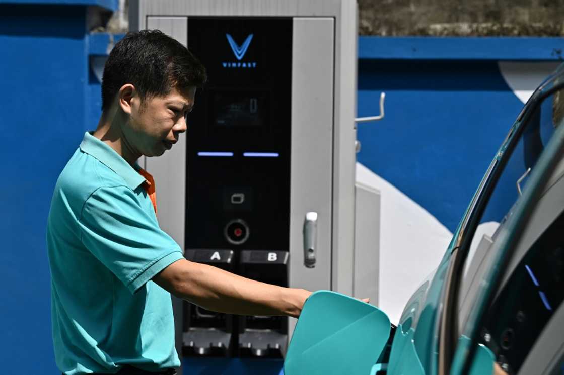 VinFast faces a challenge of selling electric vehicles in a country where charging infrastructure is underdeveloped VinFast faces a challenge of selling electric vehicles in a country where charging infrastructure is underdeveloped