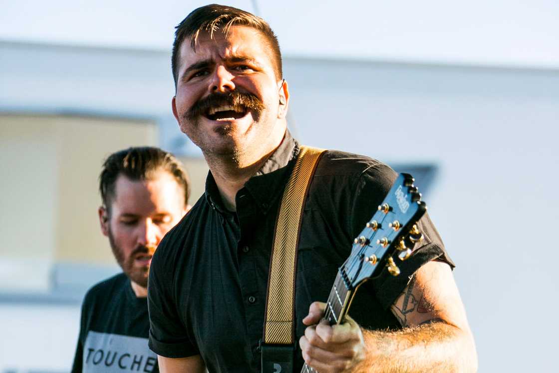 Josh Bradford of Silverstein performs at Chill on the Hill day 2