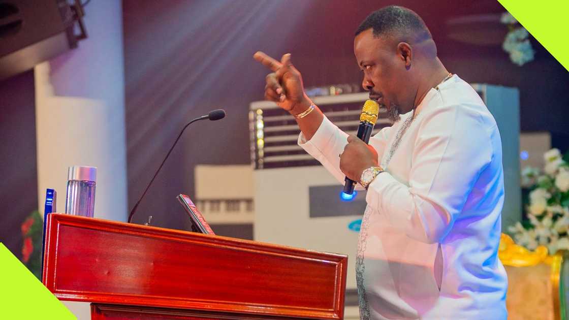 Prophet Nigel Gaisie is respected in the religious community in Ghana. Prophet Nigel Gaisie is respected in the religious community in Ghana.