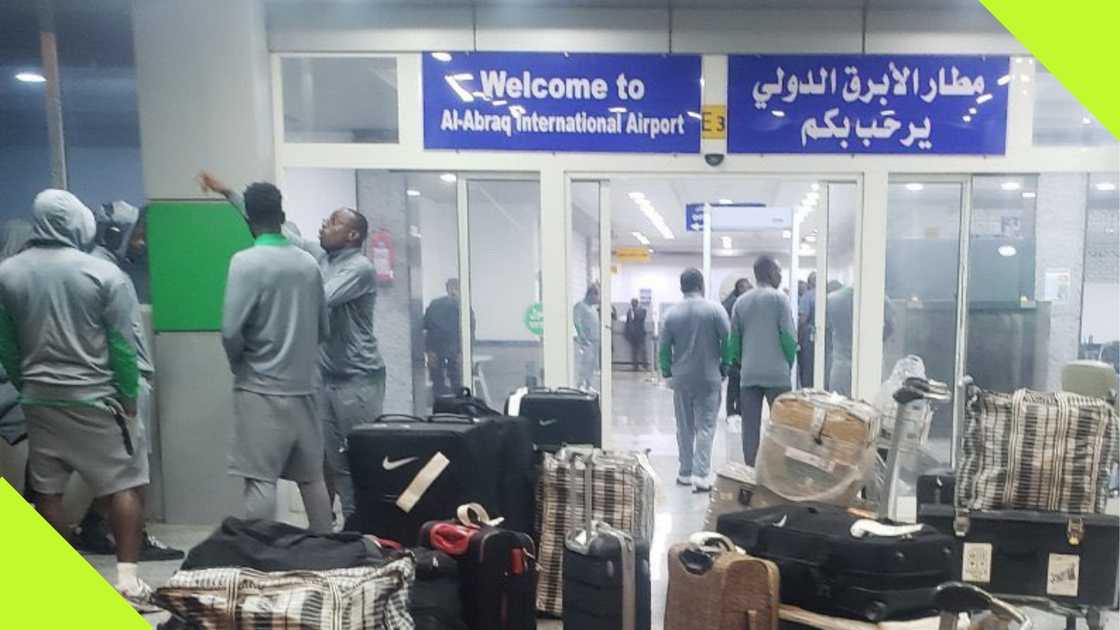 Al Abraq International Airport where the Super Eagles were held hostage by Libyan authorities.