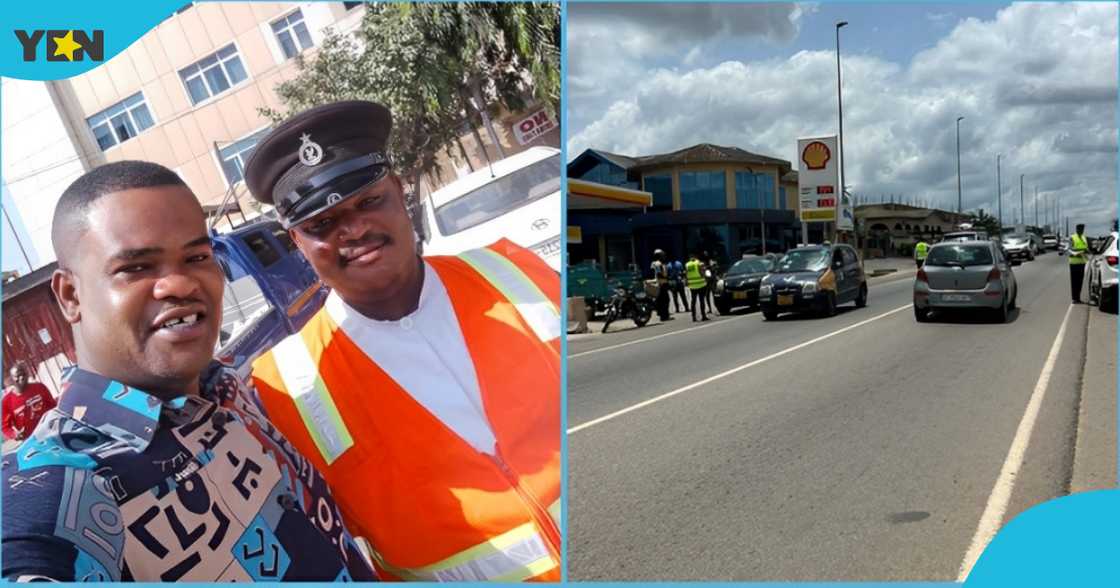 Police, Corporal Samson Mensah, Traffic, Road user, Ghana, Regulations Police, Corporal Samson Mensah, Traffic, Road user, Ghana, Regulations