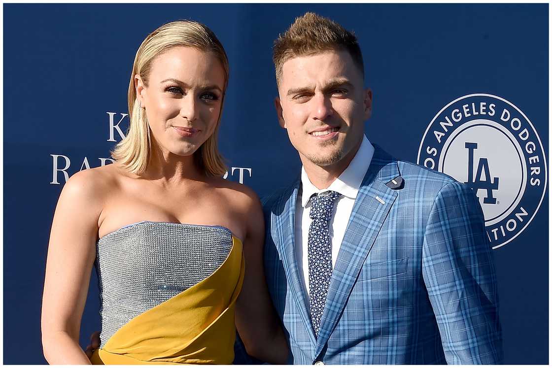 Enrique Hernandez and Mariana Vicente at the 5th Annual Blue Diamond Foundation