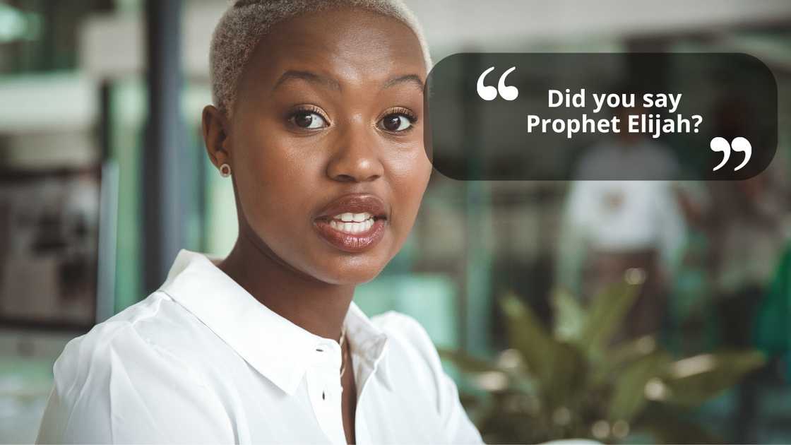 A curious young woman