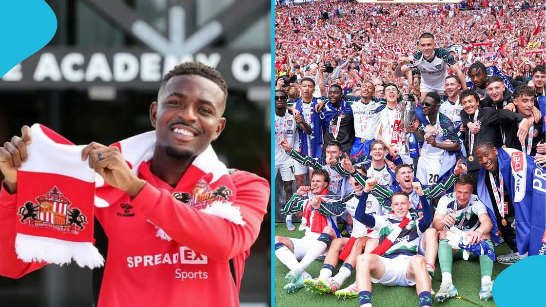 Salis Abdul Samed secures English Premier League promotion with Sunderland Salis Abdul Samed secures English Premier League promotion with Sunderland