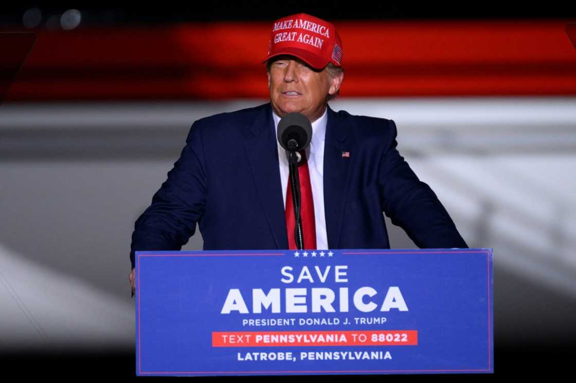 Former president Donald Trump claims communists are running the US and Republicans should win in a 'giant red wave' Former president Donald Trump claims communists are running the US and Republicans should win in a 'giant red wave'