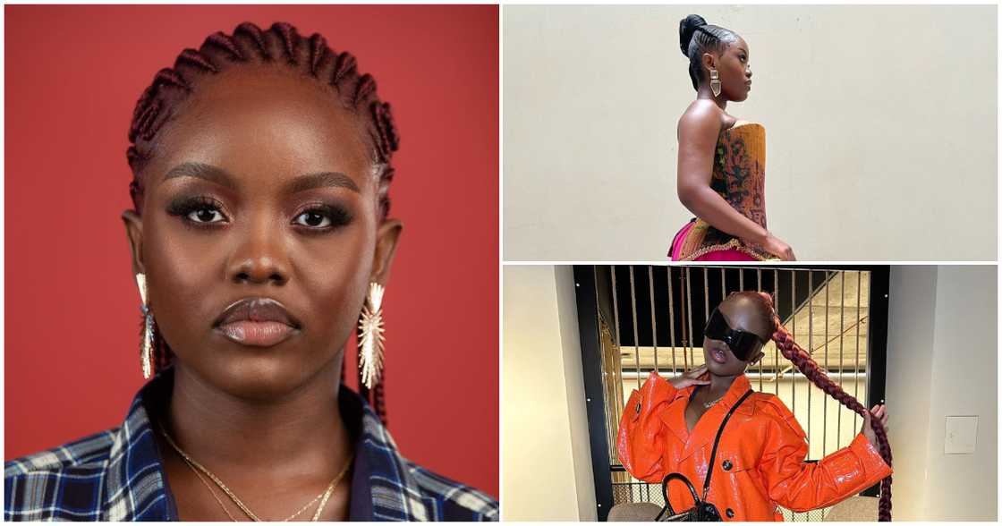 Ghanaian Musician Gyakie looks gorgeous in subtle makeup looks. Ghanaian Musician Gyakie looks gorgeous in subtle makeup looks.