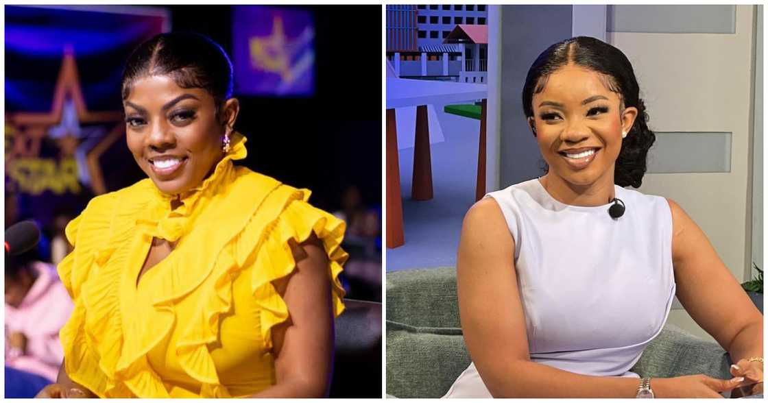Nana Aba Anamoah and Serwaa Amihere Nana Aba Anamoah and Serwaa Amihere