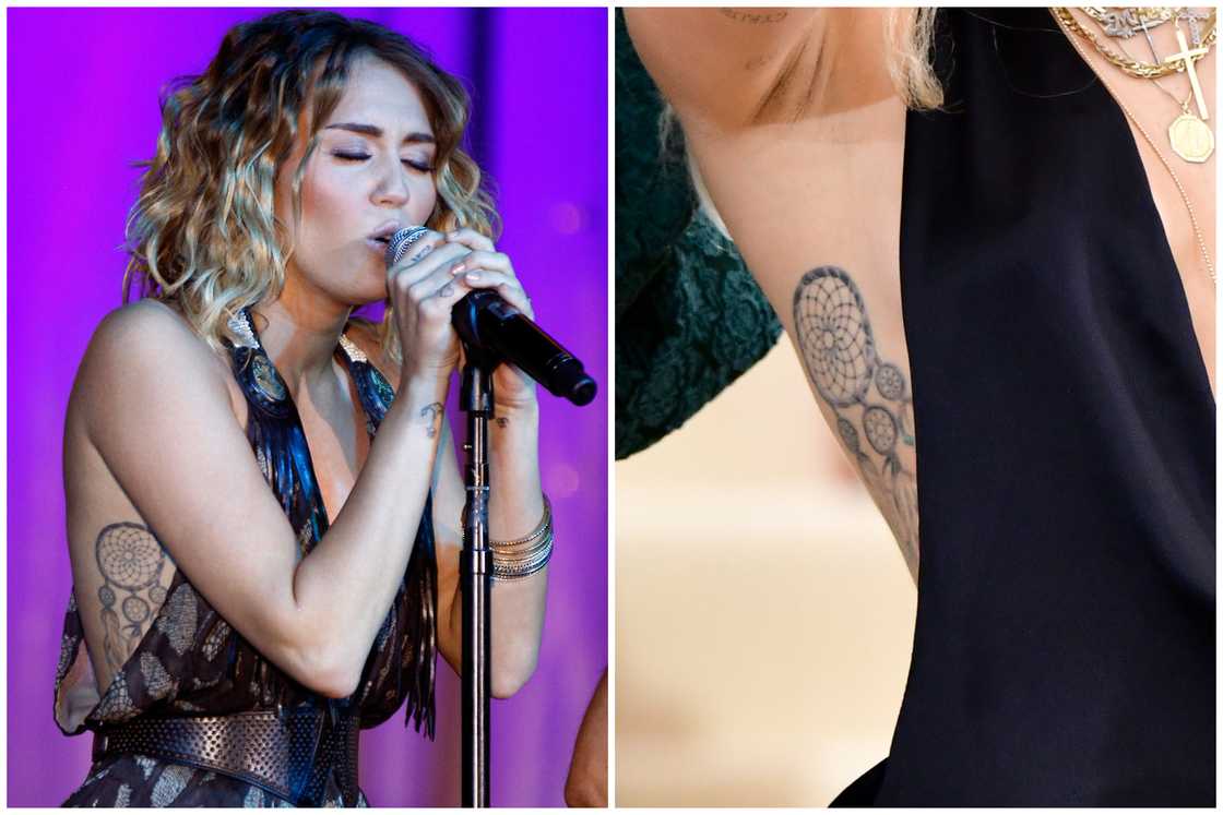 Miley Cyrus tattoos