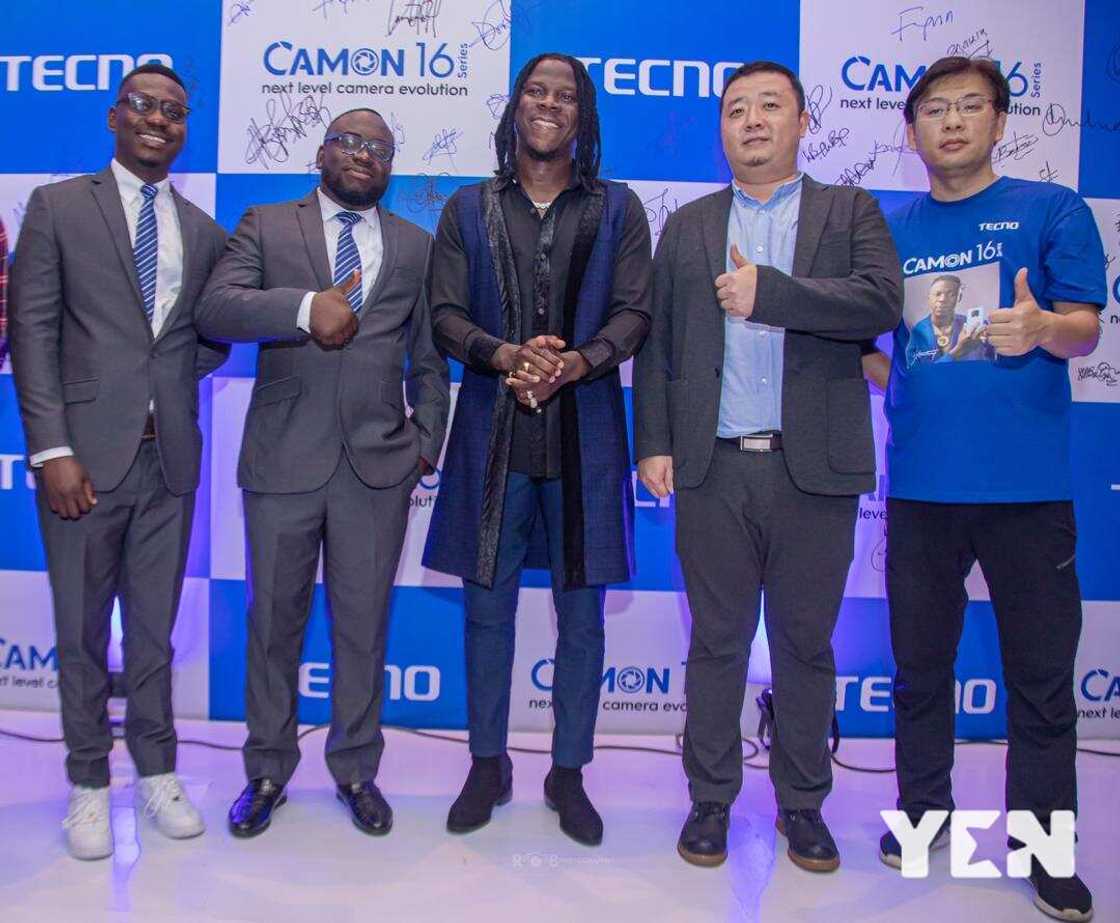 Tecno launches latest Camon 16 series in Ghana; unveils Stonebwoy as brand ambassador (photos) Tecno launches latest Camon 16 series in Ghana; unveils Stonebwoy as brand ambassador (photos)