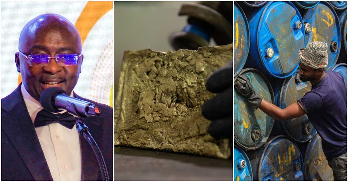 Dr Bawumia says first batch of oil under the gold for oil will arrive in Ghana in January 2023. Dr Bawumia says first batch of oil under the gold for oil will arrive in Ghana in January 2023.