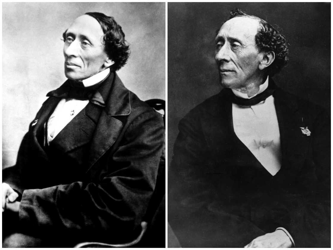 Portraits of Hans Christian Andersen Portraits of Hans Christian Andersen