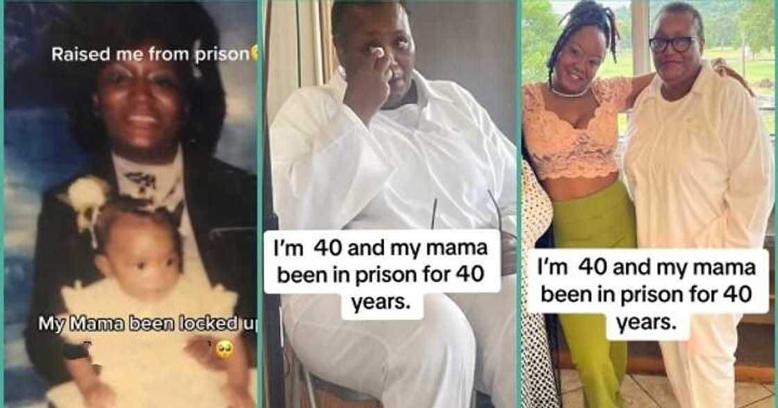 40-year-old lady says mum has been in prison since she was born 40-year-old lady says mum has been in prison since she was born