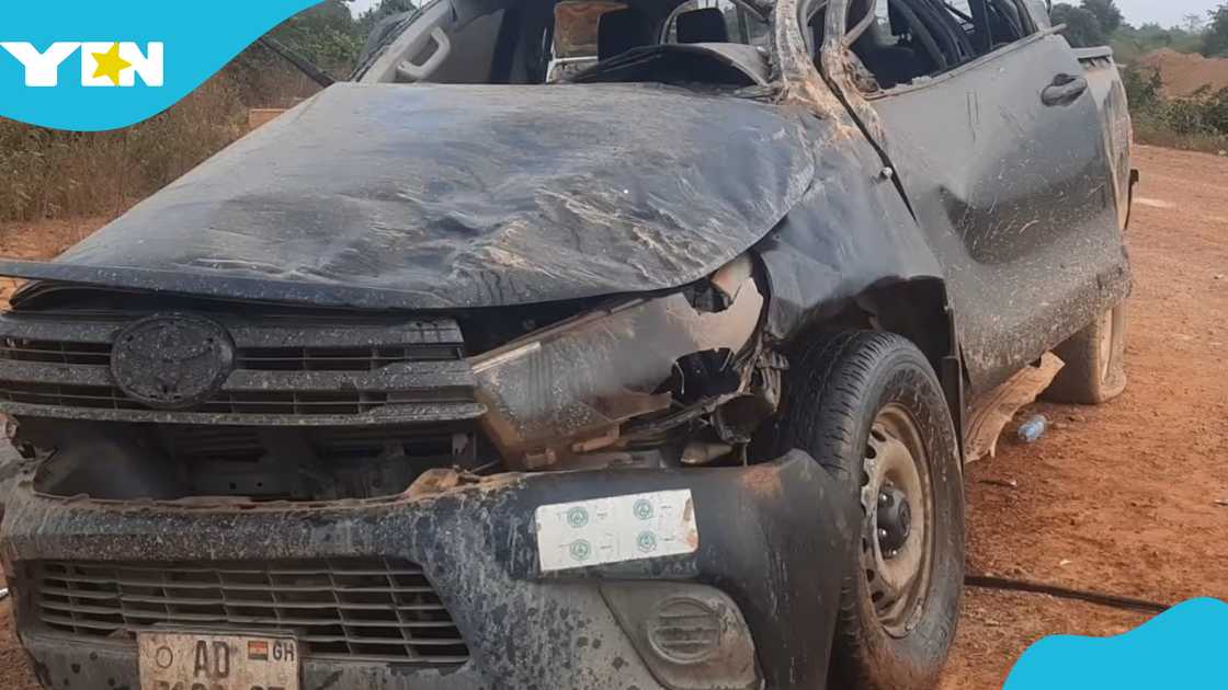 A military officer, NAIMOS, National Anti-Illegal Mining Operations Secretariat, Road Crash, Galamsey A military officer, NAIMOS, National Anti-Illegal Mining Operations Secretariat, Road Crash, Galamsey