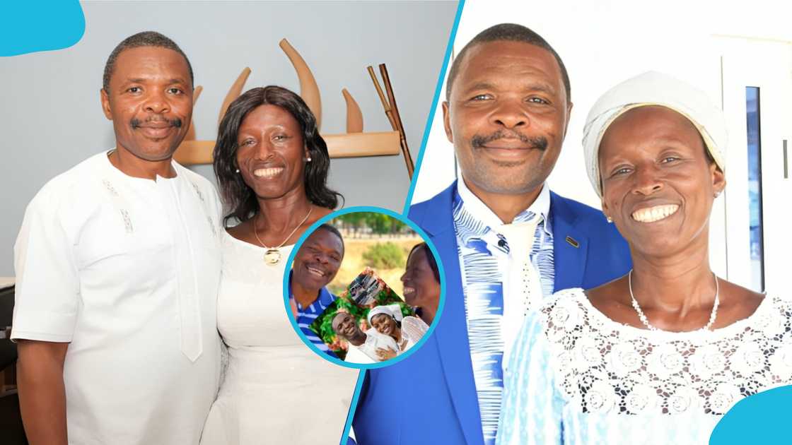 Elder Frank Donkor, Elder Frank wife Elder Frank Donkor, Elder Frank wife