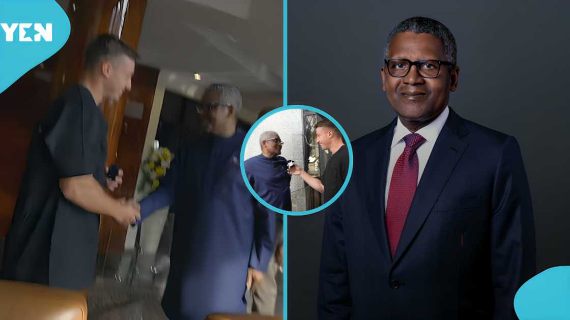 Aliko Dangote mansion, Victoria Island luxury home, Nigerian content creator, Dangote properties, architectural design, Lagos mansion, luxury boats Lagos