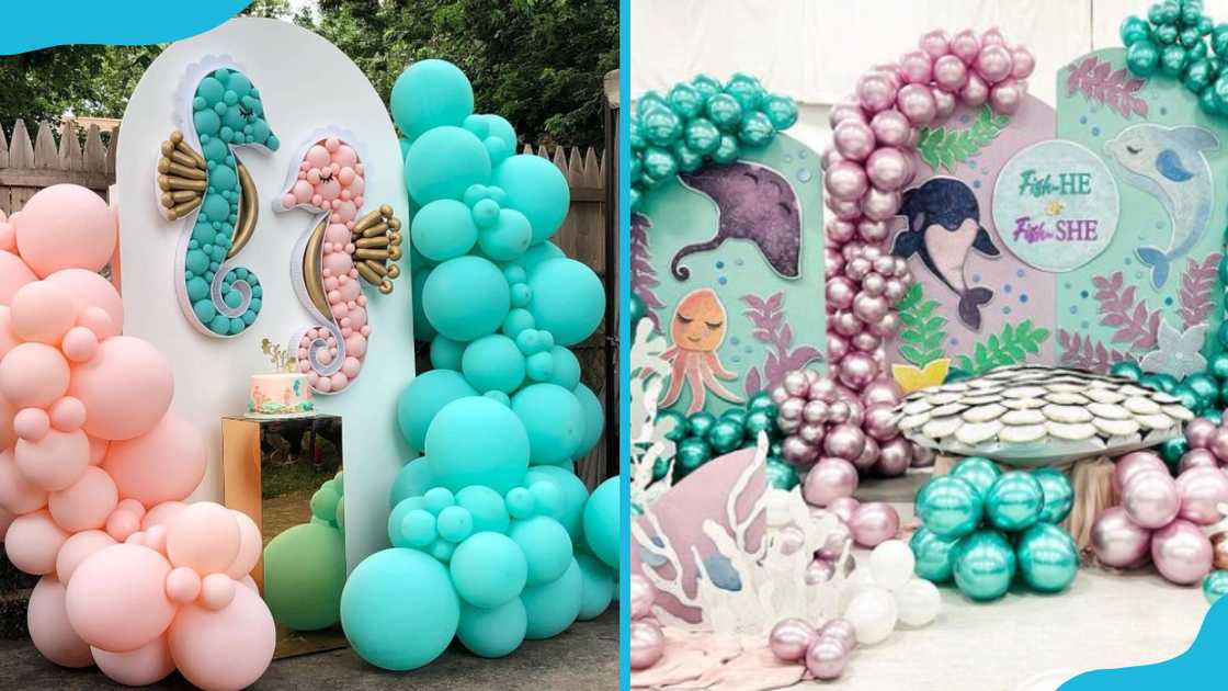 Under the sea gender reveal Under the sea gender reveal