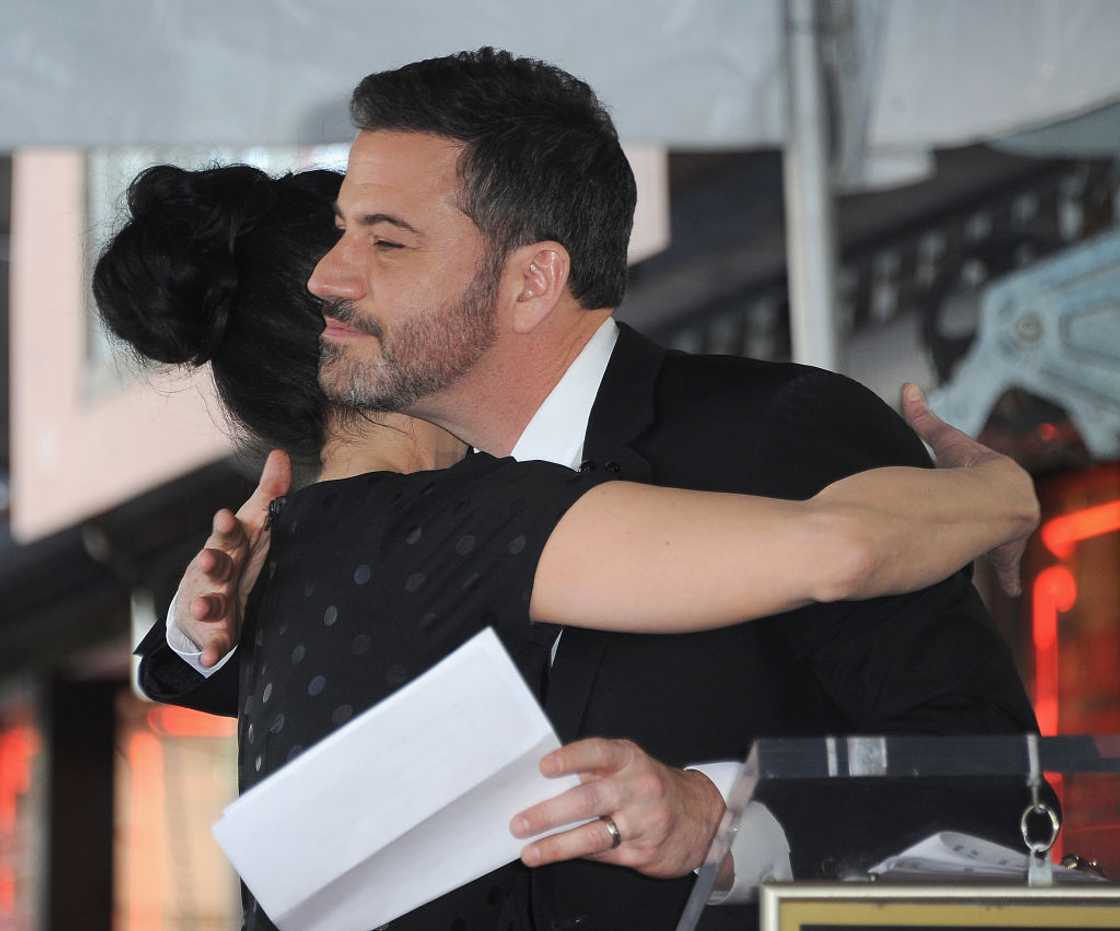 Sarah Silverman and Jimmy Kimmel