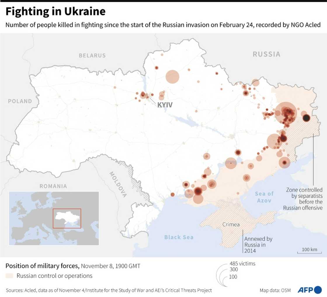 Fighting in Ukraine Fighting in Ukraine