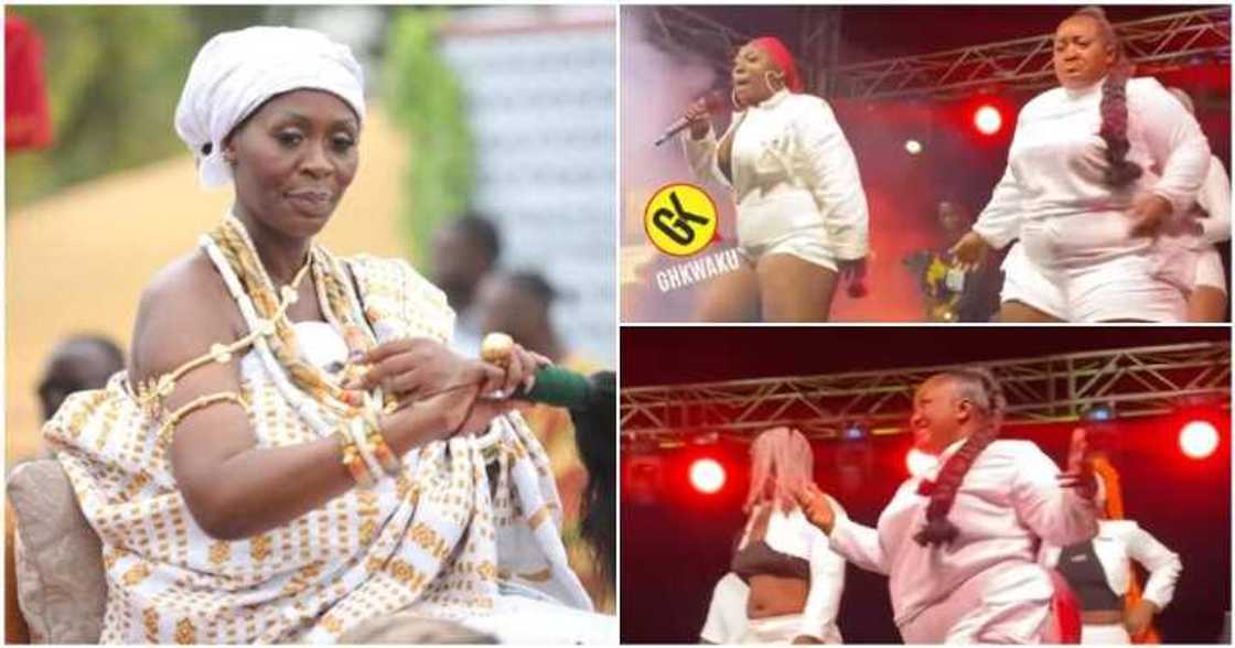 Eno Barony performs at coronation concert. Eno Barony performs at coronation concert.