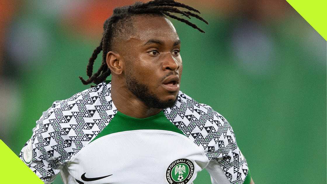 Ademola Lookman, Super Eagles, Nigeria, AFCON 2023, Stade Felix Houphouet-Boigny, Abidjan, Ivory Coast. Ademola Lookman, Super Eagles, Nigeria, AFCON 2023, Stade Felix Houphouet-Boigny, Abidjan, Ivory Coast.