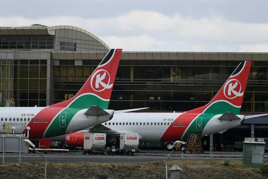 Kenya Airways was hit by a pilots' strike in November Kenya Airways was hit by a pilots' strike in November