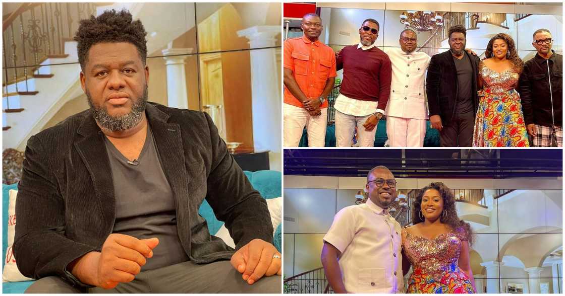 Bulldog and other pundits of UTV's United Showbiz. Bulldog and other pundits of UTV's United Showbiz.