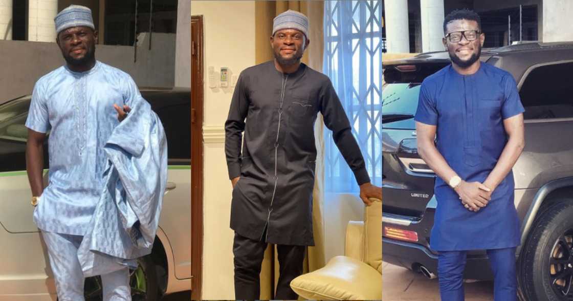 Dad goals: Ghanaian player Fatawu Dauda shows off adorable son in new photo; fans react Dad goals: Ghanaian player Fatawu Dauda shows off adorable son in new photo; fans react