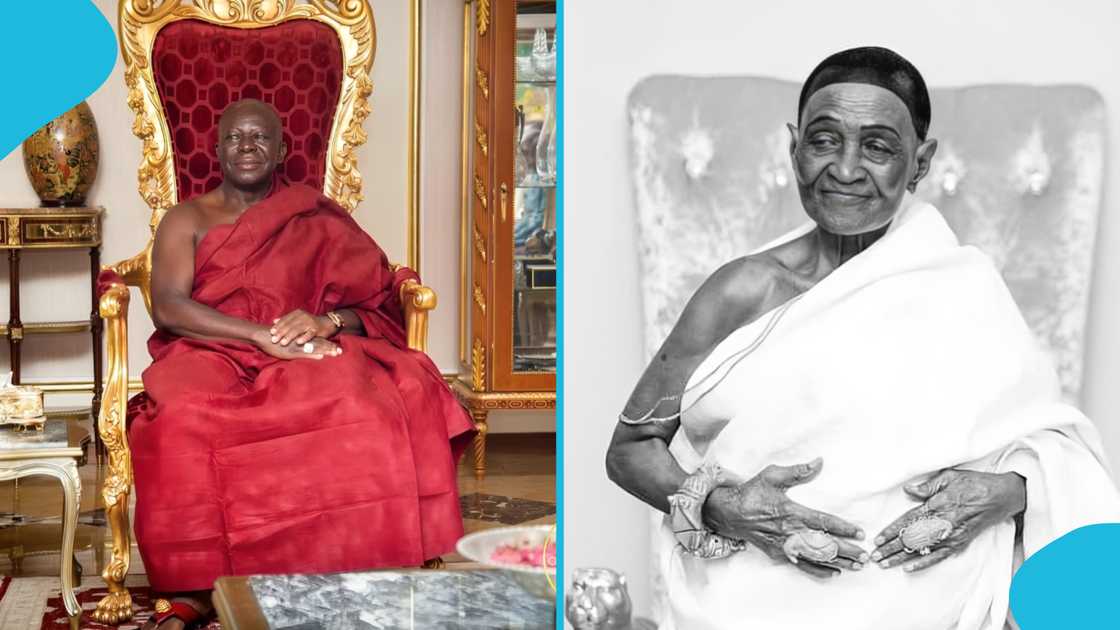 Otumfuo Osei Tutu II, Asantehemaa, Asantehene, Asantehemaa funeral, Asantehene mourns Asantehemaa, Asantehemaa's death