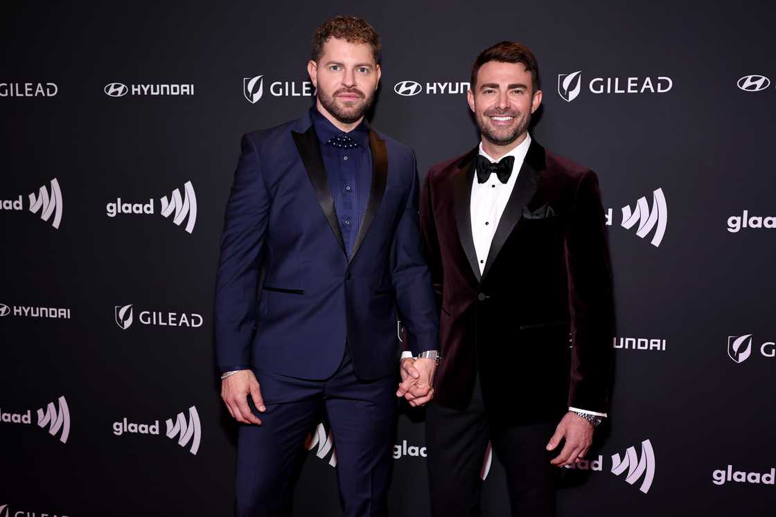 Jaymes Vaughan (L) and Jonathan Bennett (R) Jaymes Vaughan (L) and Jonathan Bennett (R)