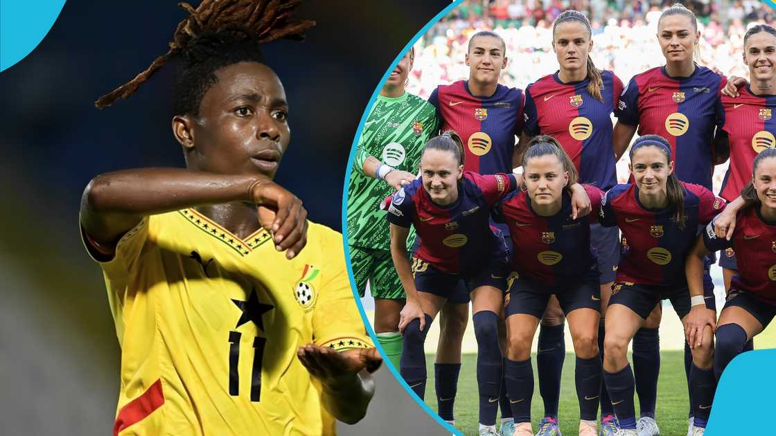 Alice Kusi, Black Queens, Barcelona Femeni, Ghana, WAFCON 2024 Alice Kusi, Black Queens, Barcelona Femeni, Ghana, WAFCON 2024